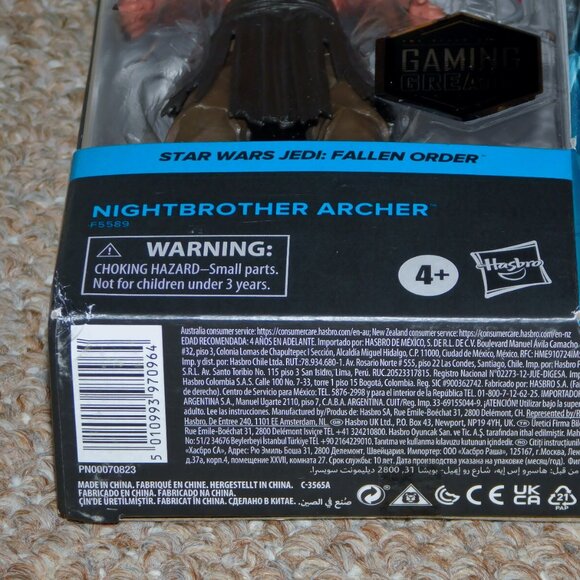 Hasbro Star Wars Black Series 6" Fallen Order Nightbrother Archer Figure MIB New - Picture 9 of 12
